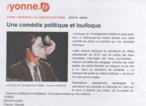 Article Yonne Républicaine 10 novembre 2015